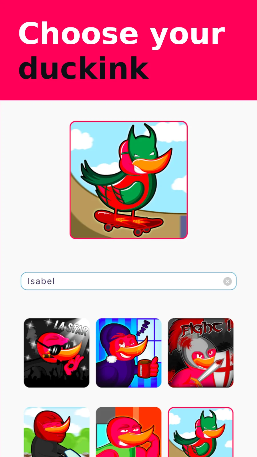 Erstelle deinen Duckink